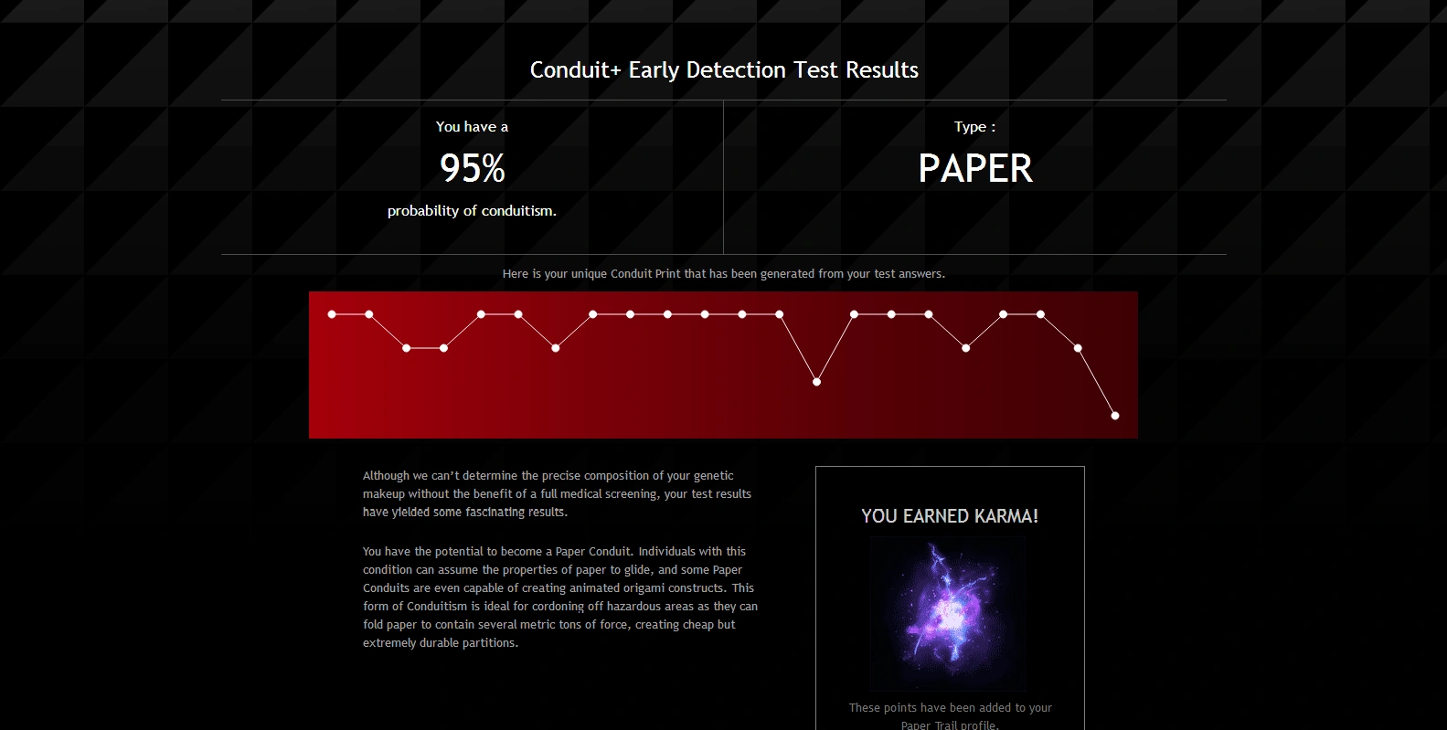 Conduit Test Results inFamous Wiki Powers, Enemies, and everything