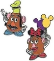 Mr. Potato Head goofy Mrs. Potato Head minnie
