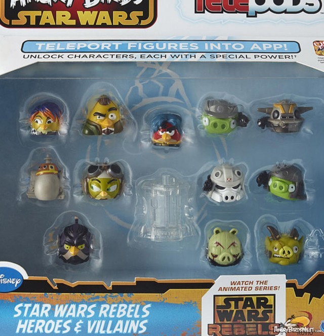 angry birds star wars telepods package