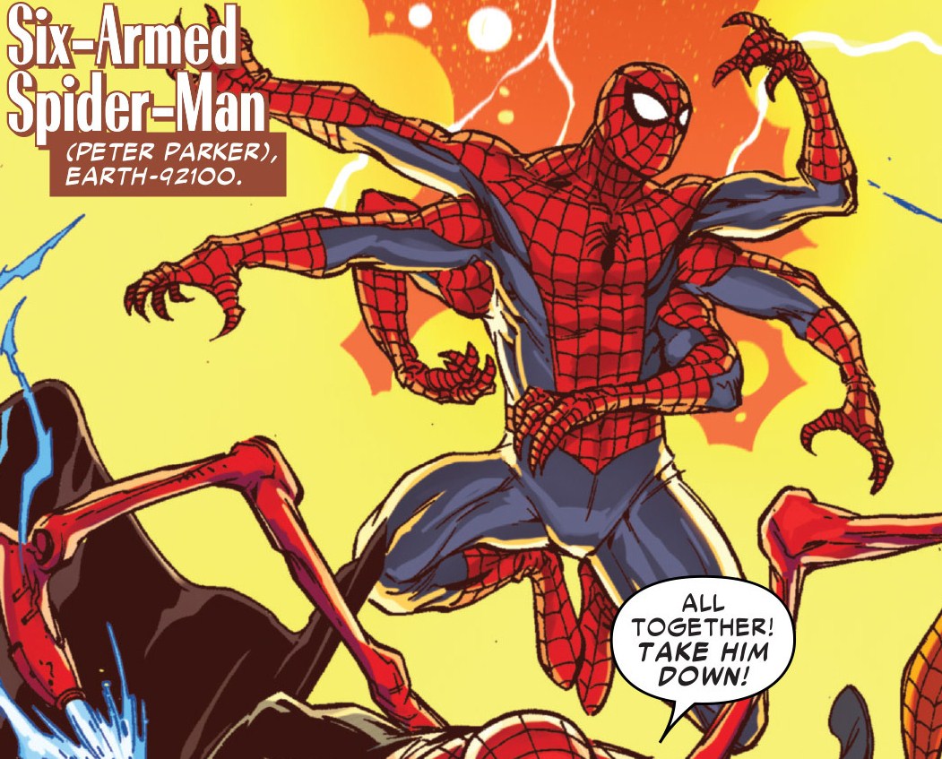 spider man 6 arms