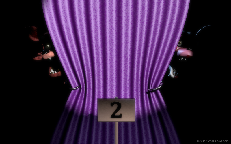 Fredbear full body Fnaf 2 1973 Thankyou teaser