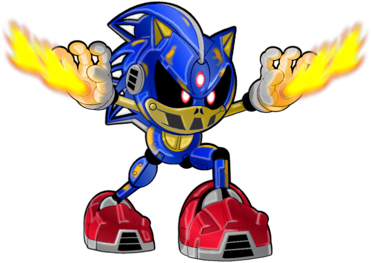 metal sonic soft toy