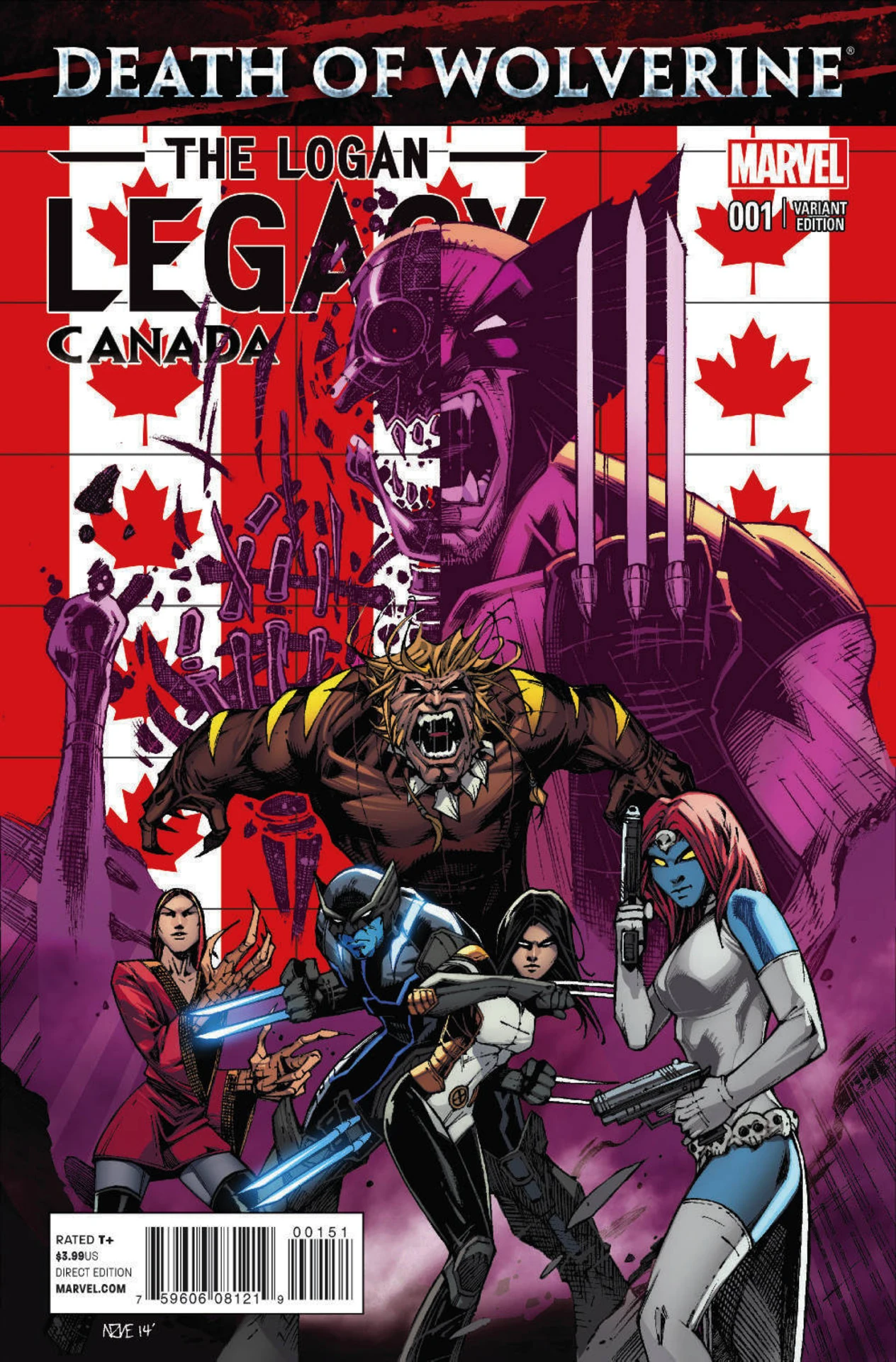 Death of Wolverine The Logan Legacy Vol 1 1 Marvel Comics Database