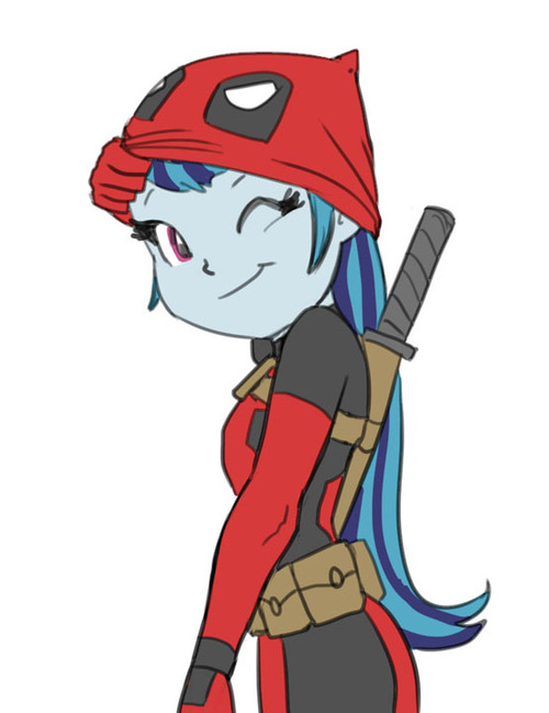 deadpool my little pony