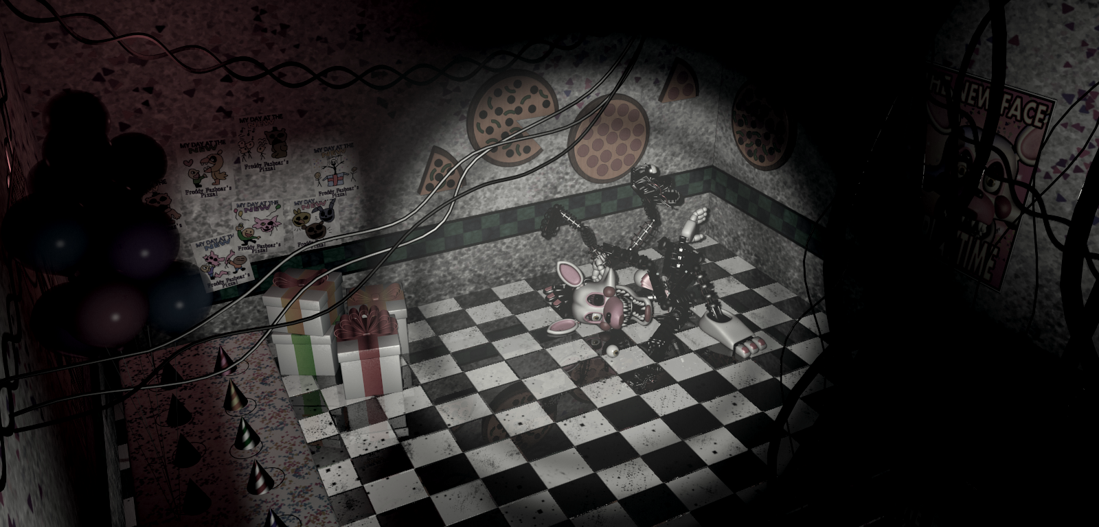 Found Bodies In FNAF 2 Location : r/fivenightsatfreddys