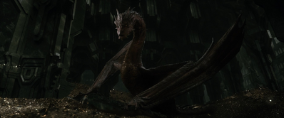 Smaug und Bilbo