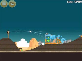 Official Angry Birds Walkthrough Ham 'Em High 14-12