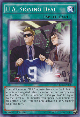 U.A deck discussion UASigningDeal-CROS-EN-C-1E