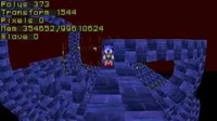 Sonic X-Treme Running on SSF Sega Saturn Emulator
