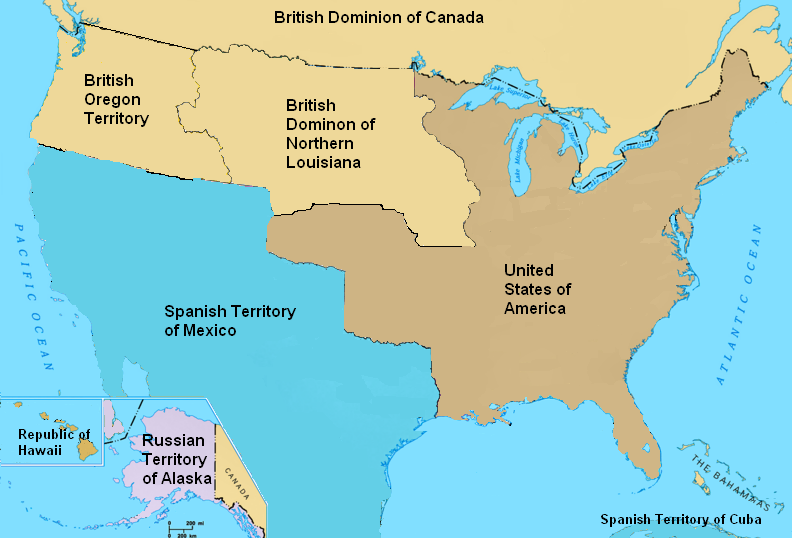 Federalist Republic of Louisiana - Alternative History