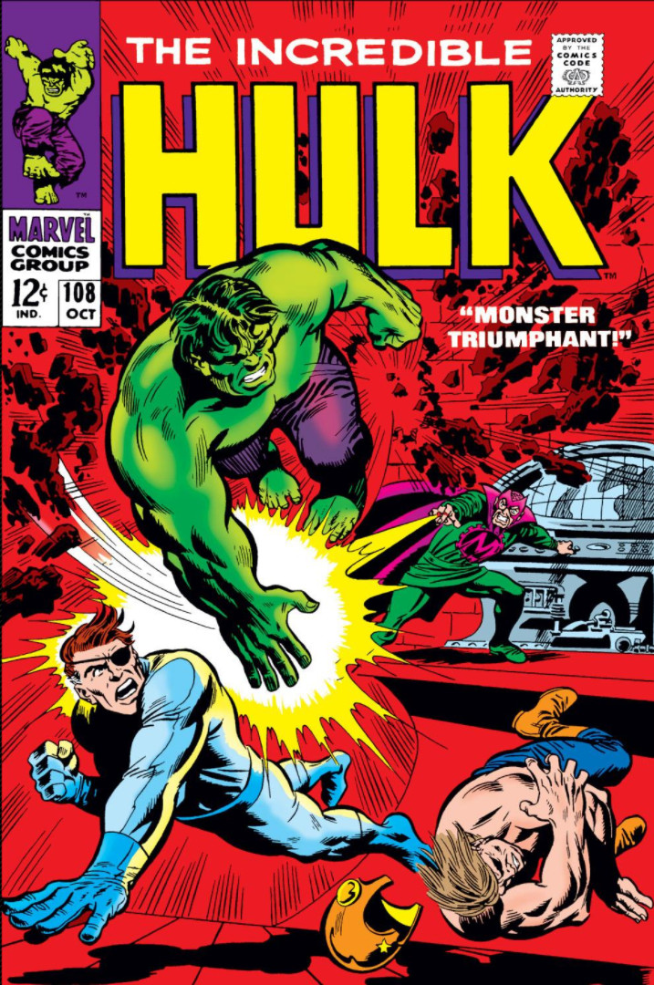 Incredible Hulk Vol 1 108 - Marvel Comics Database