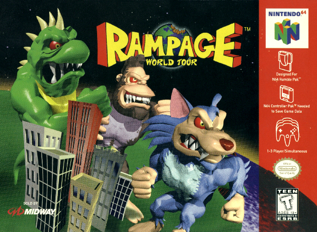 Rampage World Tour - The Nintendo Wiki - Wii, Nintendo DS, and all ...