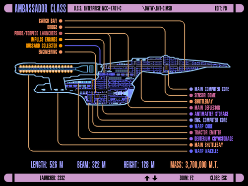 Ambassador class - Memory Gamma, the Star Trek Fanon Wiki