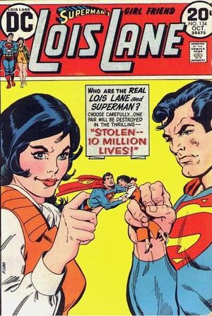 Cover for Superman's Girlfriend, Lois Lane #134 (1973)