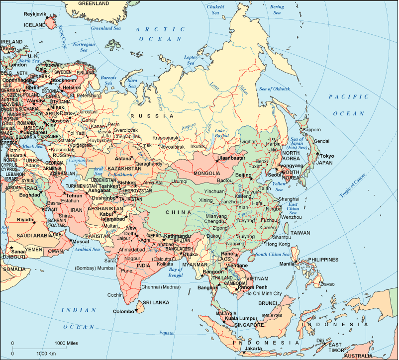 Asia - Geography Wiki - Global Geography: Geography, Maps and Facts