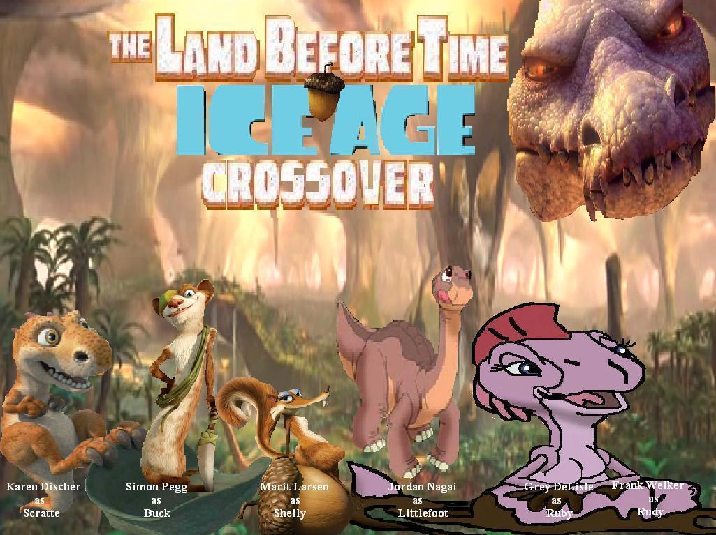 The Land Before Time/Ice Age crossover - Ice Age Wiki