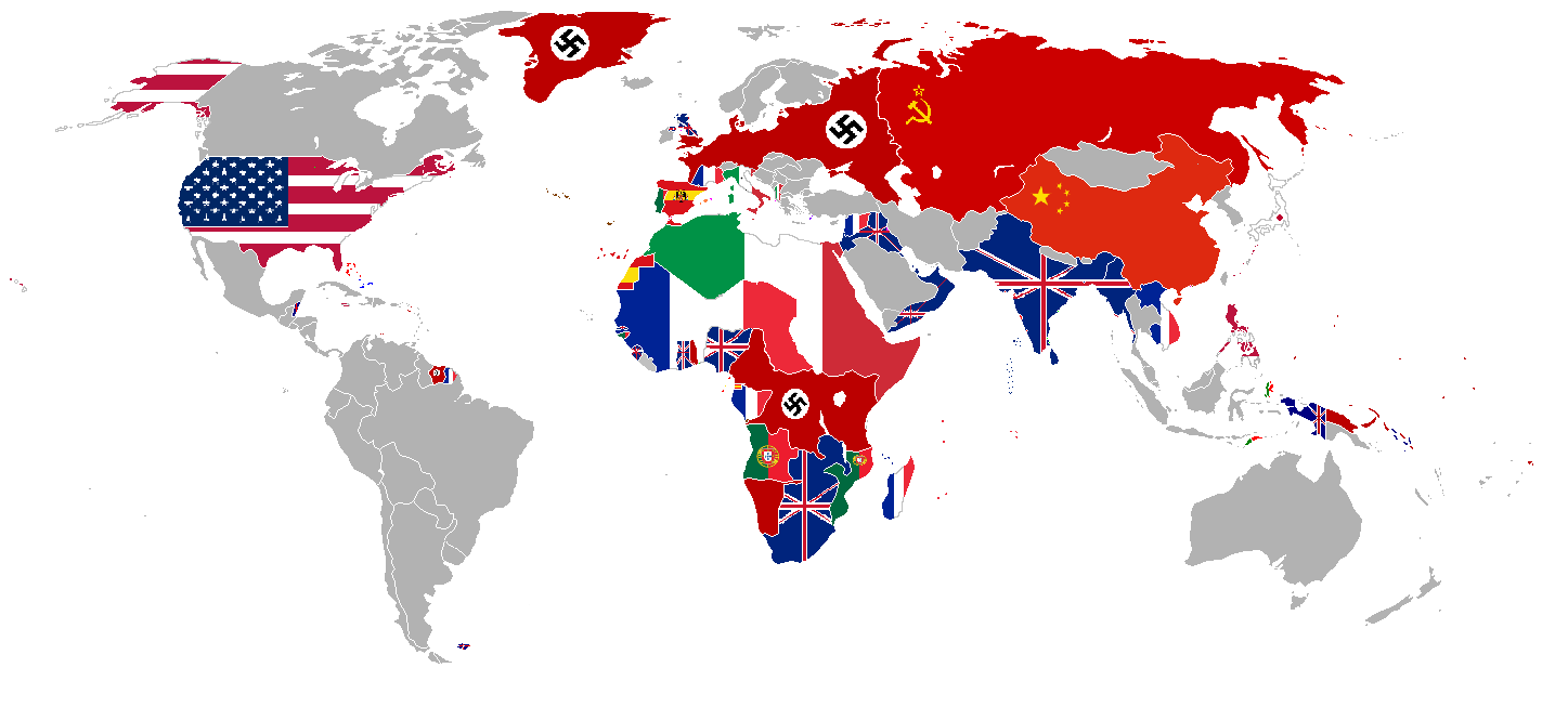 Страны второго. Третья мировая война карта. Страны оси. Третий Рейх альтернативная история. Альтернативные войны карта.