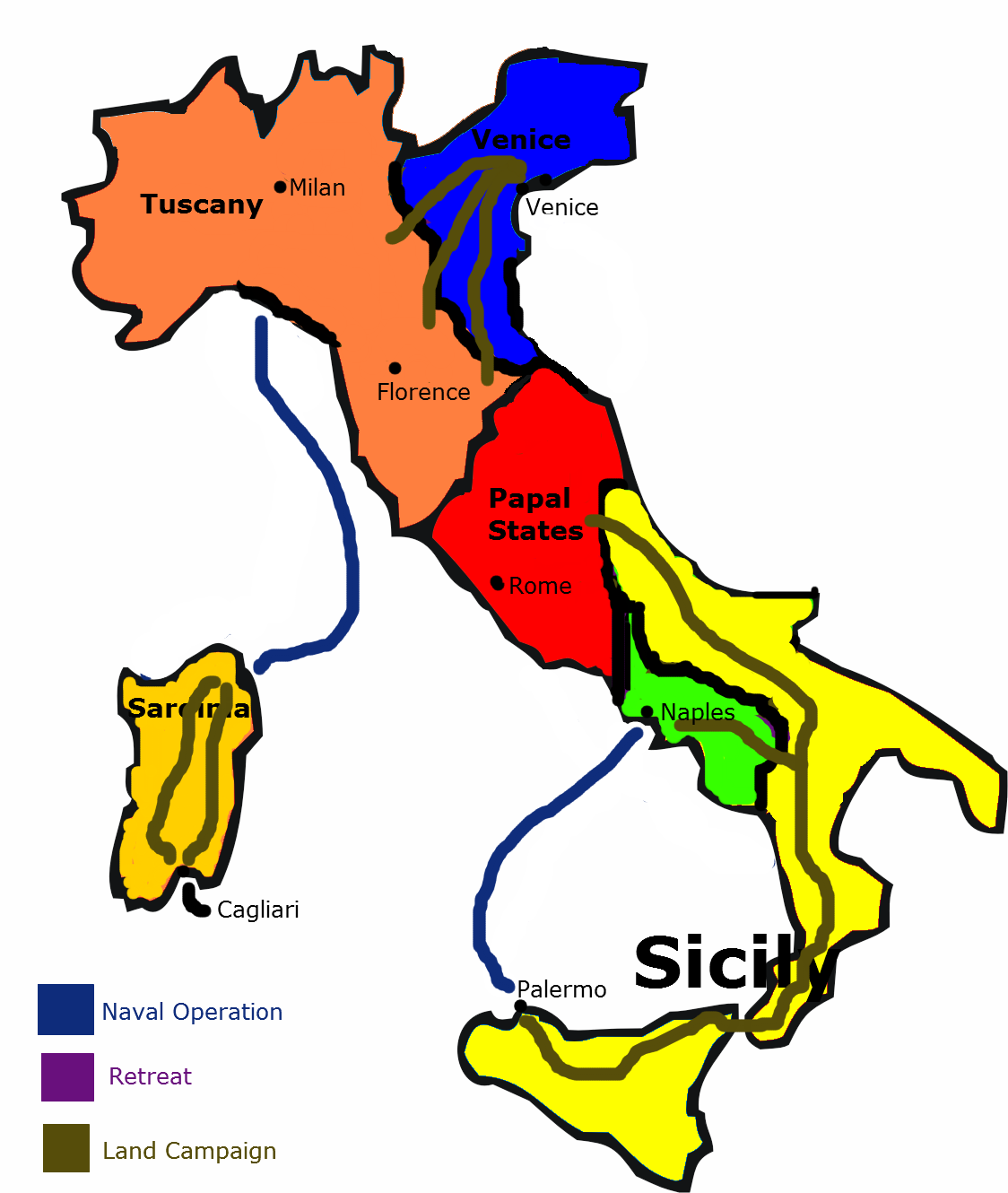 1813-1840 (No Napoleon's Elba) - Alternative History