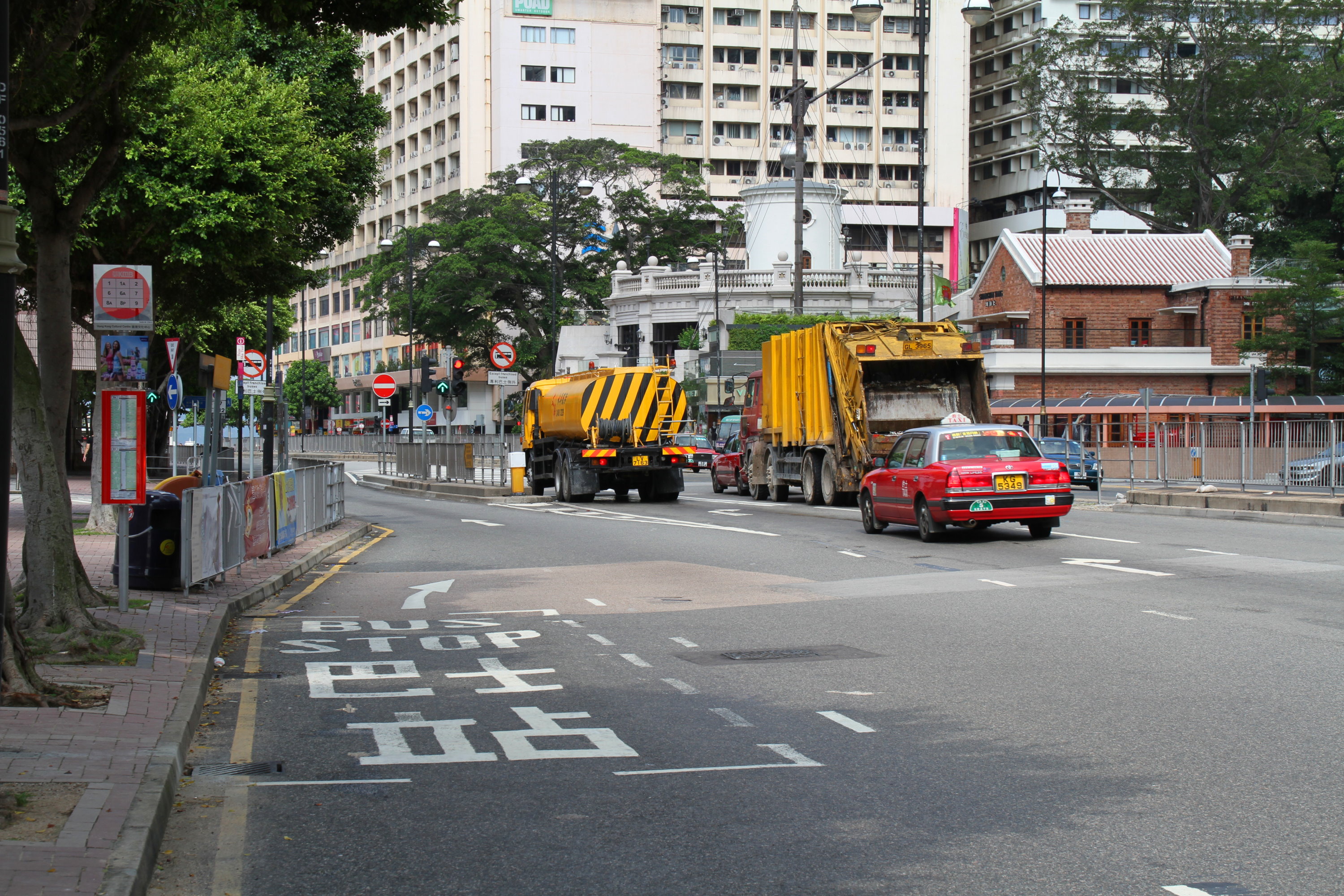 性质 单向西行 站位数目 1 香港文化中心 hong kong cultural