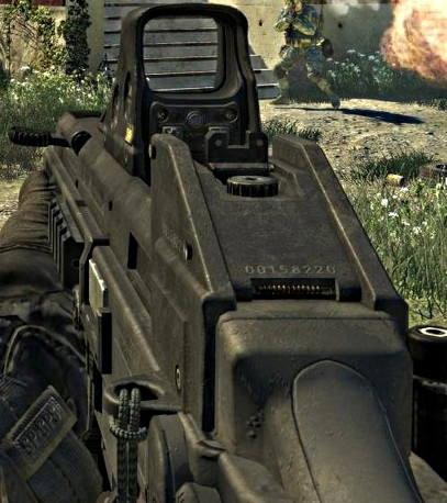 Image - UMP45 with an EOtech holographic sight MW3.jpg - The Call of ...