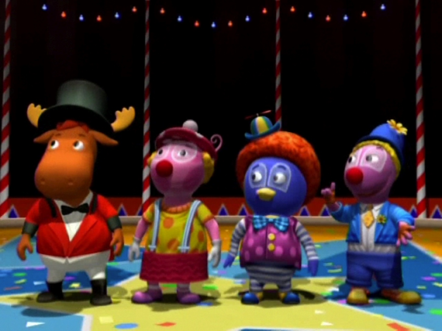 Image - Clowns In Town Cast.jpg - The Backyardigans Wiki