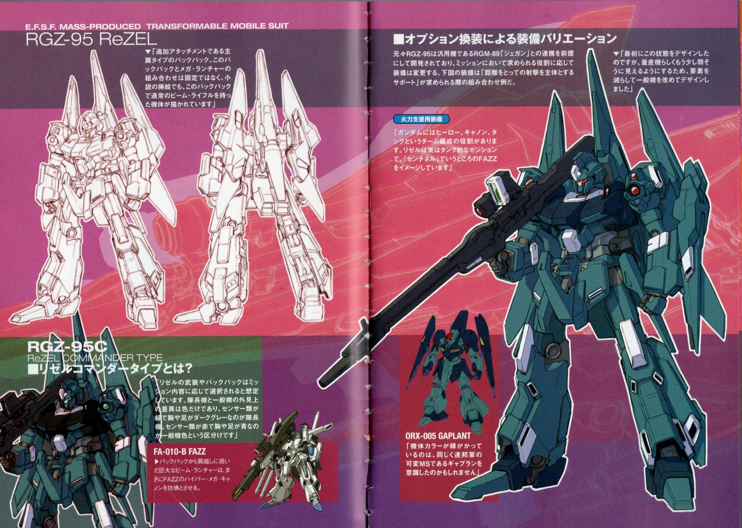Image - RGZ-95C - ReZEL CT - SpecTechDetailDesign.jpg - Gundam Wiki