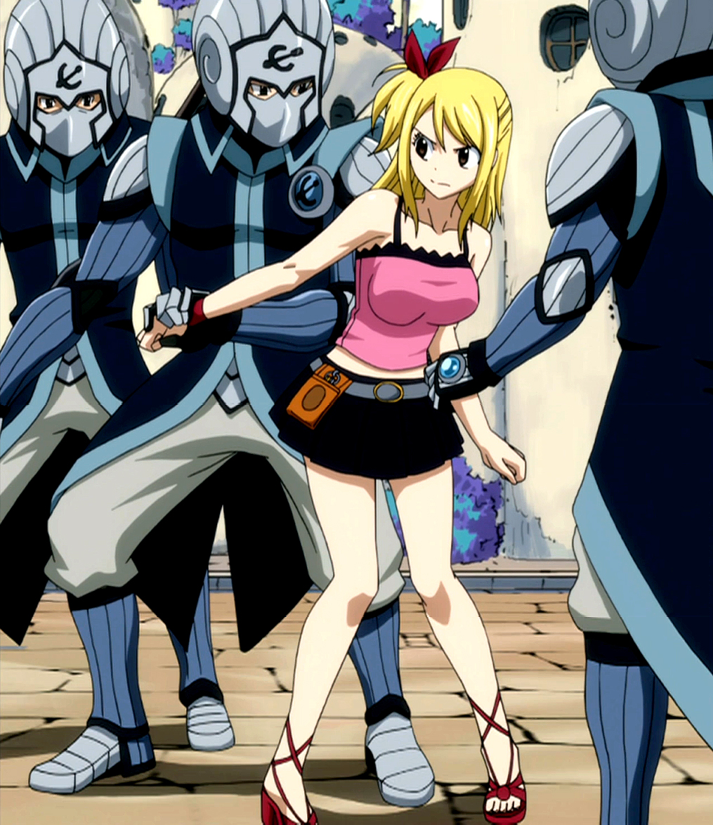 Image - Lucy captured by Edolas Army.jpg - Fairy Tail Wiki, the site ...