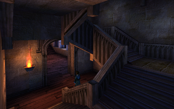 Staircase to the third floor - Harry Potter Wiki