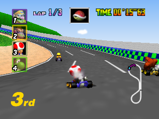 Mario Kart 64 - The Mario Kart Racing Wiki - Mario Kart, Mario Kart DS ...