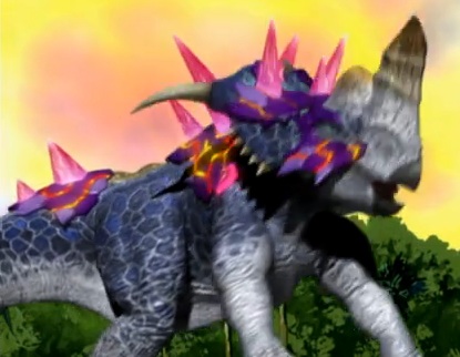 Image - Pachyrhinosaurus (Spectral Armor) 2.jpg - Dinosaur King