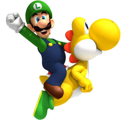 Image - Yellow Yoshi and Luigi Artwork - New Super Mario Bros. Wii.png ...