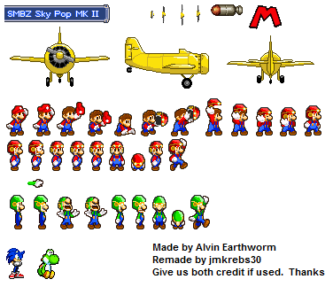 Image - Sky Pop MK II.png - Super Mario Bros. Z Wiki