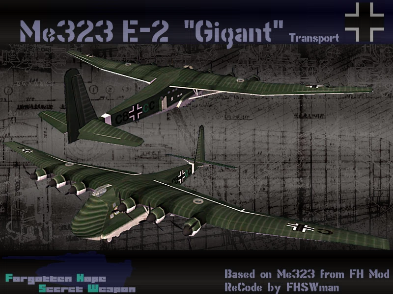 Messerschmitt Me 323 - Forgotten Hope Secret Weapon Wiki