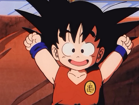 Image - Goku cheering.png - Dragon Ball Wiki