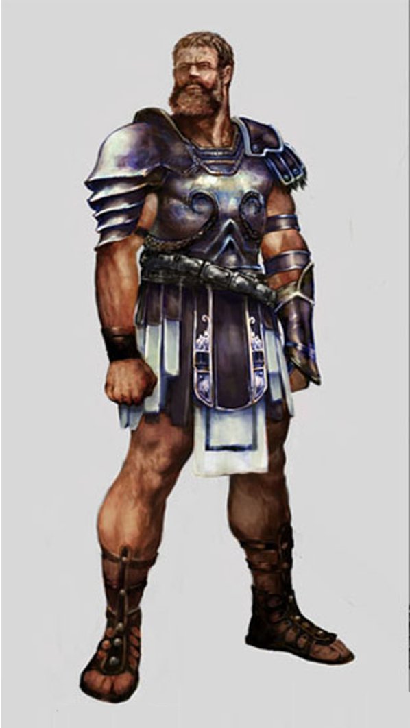 Image - Theseus concept art in God of War II.jpg - Mythology Wiki