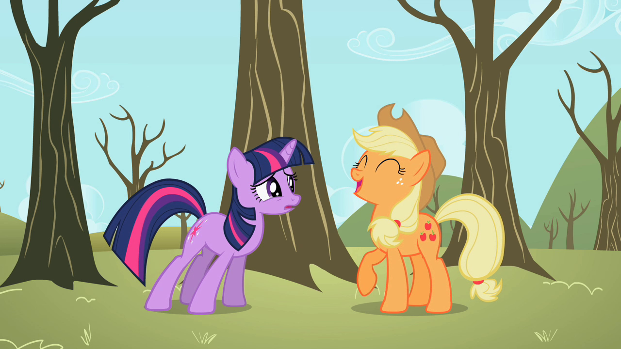 Image - Applejack laughing S2E10.png - My Little Pony Friendship is ...