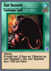 Just Desserts (BAM) - Yu-Gi-Oh!