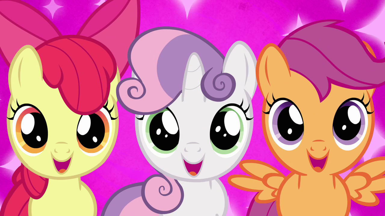 Image - Cutie Mark Crusaders excited 