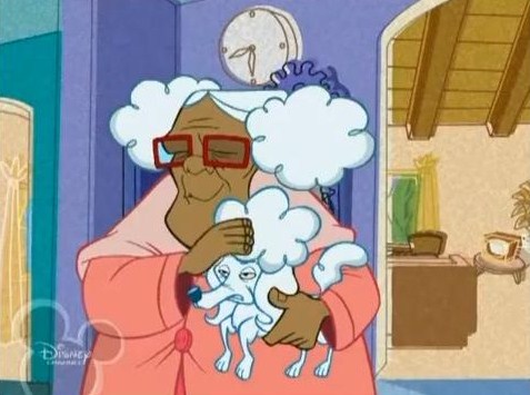 Image - Suga Mama Holding Puff.jpg - The Proud Family Wiki