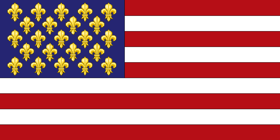 Image - Flag of New France (Fidem Pacis).png - Alternative History