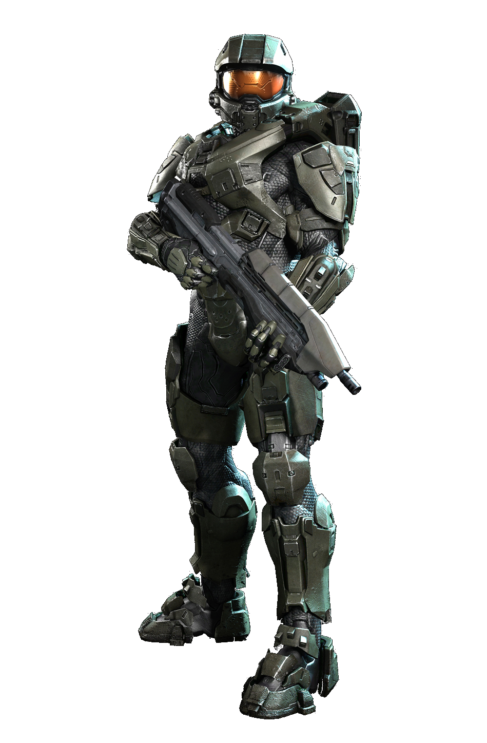 Image - John-117 in render with MA5D wielded down.png - Halo Nation ...
