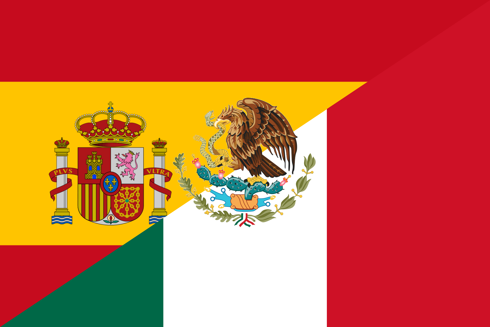 Image - Flag of Spain and Mexico.png - Good Luck Charlie Wiki