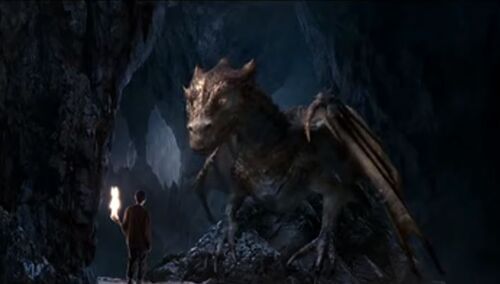 Image - Kilgharrah and Merlin.jpg - Merlin Wiki - BBC TV Series