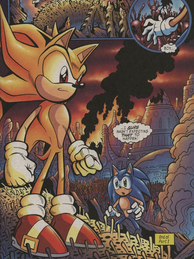 Image - Evil Archie Super Sonic.jpg - Sonic News Network, the Sonic Wiki