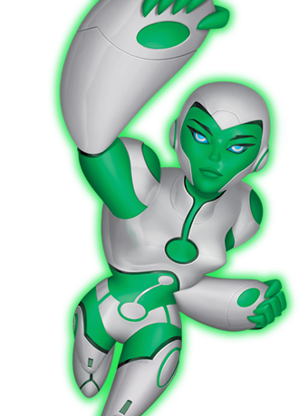 Image - GLTAS Aya.png - Green Lantern The Animated Series Wiki, the ...