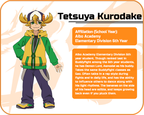 Tetsuya Kurodake - Future Card Buddyfight Wiki