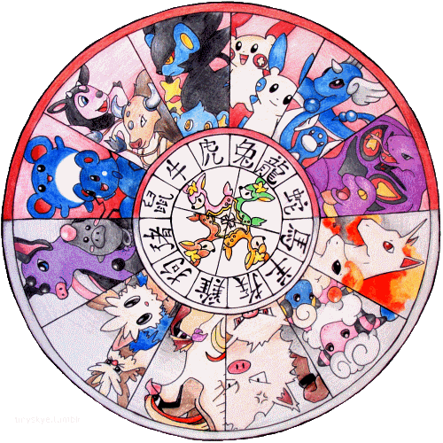 Image - Pokemon chinese zodiac by tinyskye-d3elm8k.gif - Plants vs ...