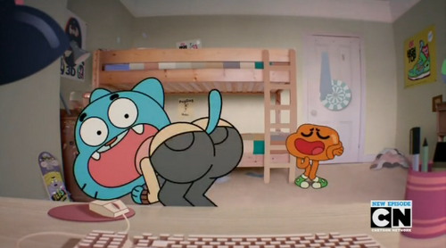 Image - Gumball's butt 2.PNG - The Amazing World of Gumball Wiki