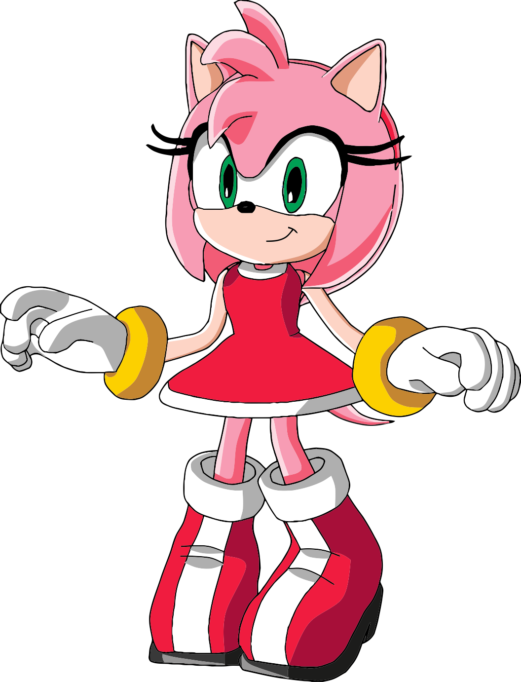 Amy Rose Full Art Amy Rose De Sonic The Hedgehog Png Klipartz | Images ...