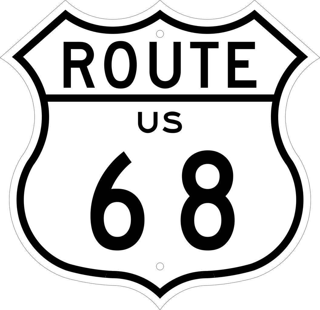 File:Route 68 shield.svg - GTA Wiki, the Grand Theft Auto Wiki - GTA IV ...